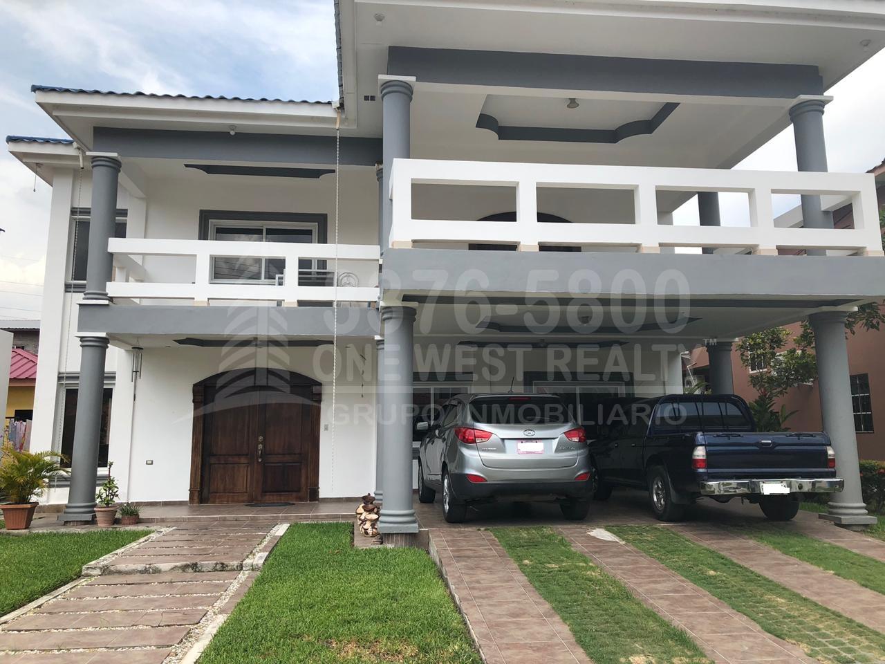 Se Renta Casa en Residencial Campisa San Pedro Sula – Lujosa y Moderna