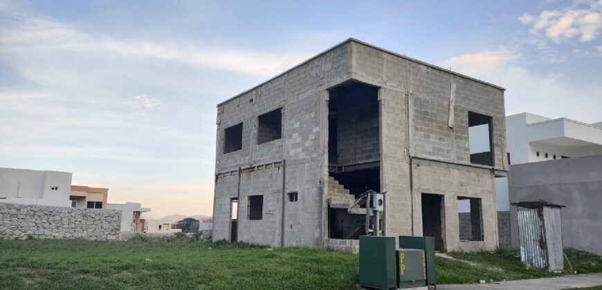 Venta de casa en construcción en Ciudad Jaraguá 509.12 v² Terreno