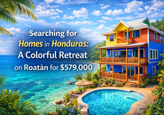 Searching for Homes in Honduras: A Colorful Retreat on Roatán for $579,000