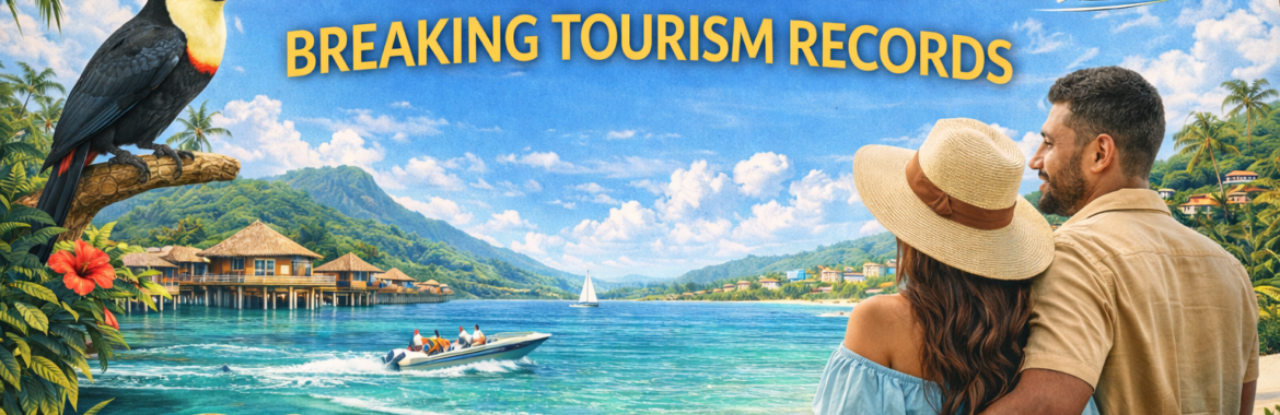 Tropical country in Central America Uncovering the Hidden Tropical Gem in Central America Breaking Tourism Records