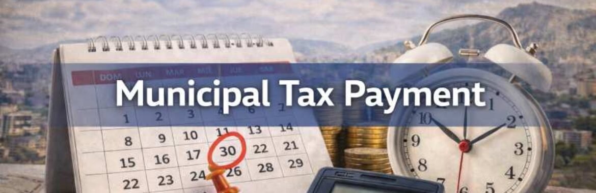 Municipal Tax Payment Deadline Extended to Support Citizens