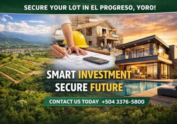 Smart Investment in Honduras | Lots for Sale in El Progreso, Yoro with Financing Available
